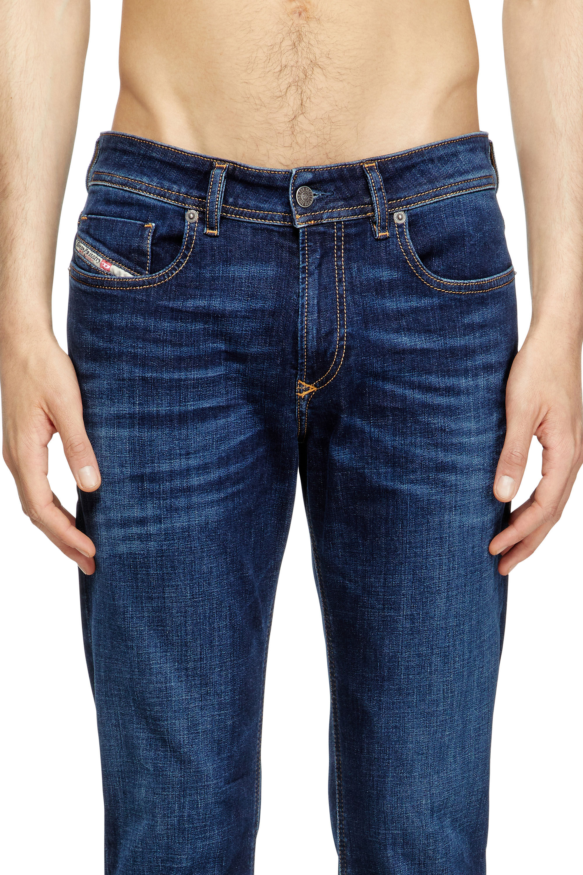 Diesel - Man's Skinny Jeans 1979 Sleenker 09J17, Dark Blue - 5